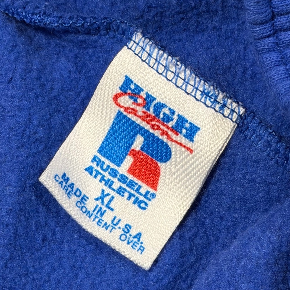 Russell Athletic Sweatpants Mens XL Blue High Cotton Vintage Made in USA Joggers - Picture 2 of 8